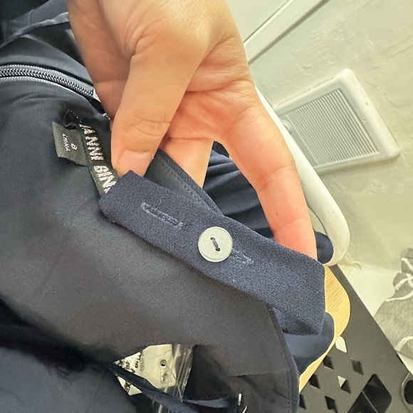 NWT Gianni Bini Danica Tiered Ruffle Sweetheart Dress in Navy Sz 8 - Picture 10 of 14